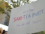 Join the sani-tea party: the de-caf of choice